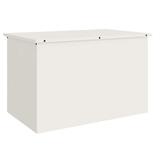 Vidaxl buitenopslagdoos wit 80 x 50,5 x 50 cm staal