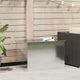 Vidaxl buitenopslagdoos zilver 80 x 50,5 x 50 cm staal