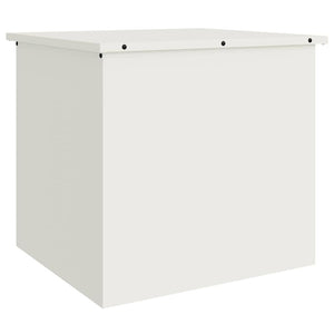 Vidaxl buitenopslagdoos wit 55 x 50,5 x 50 cm staal