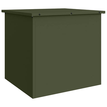 Vidaxl buitenopslagdoos olijf groen 55 x 50,5 x 50 cm staal