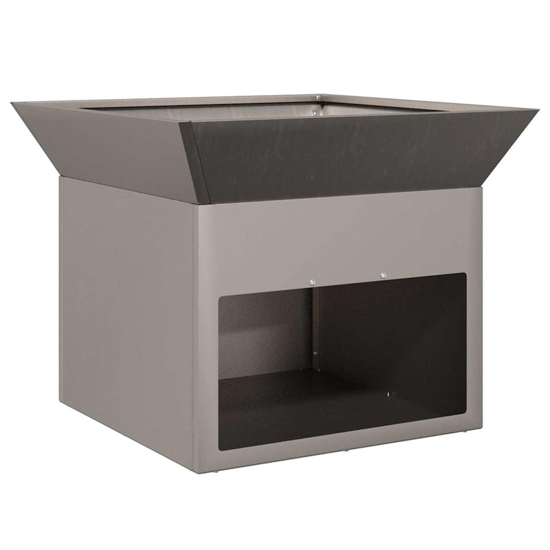 Load image into Gallery viewer, Vidaxl vuurkorf roestig 50 x 50 x 40 cm cortenstaal

