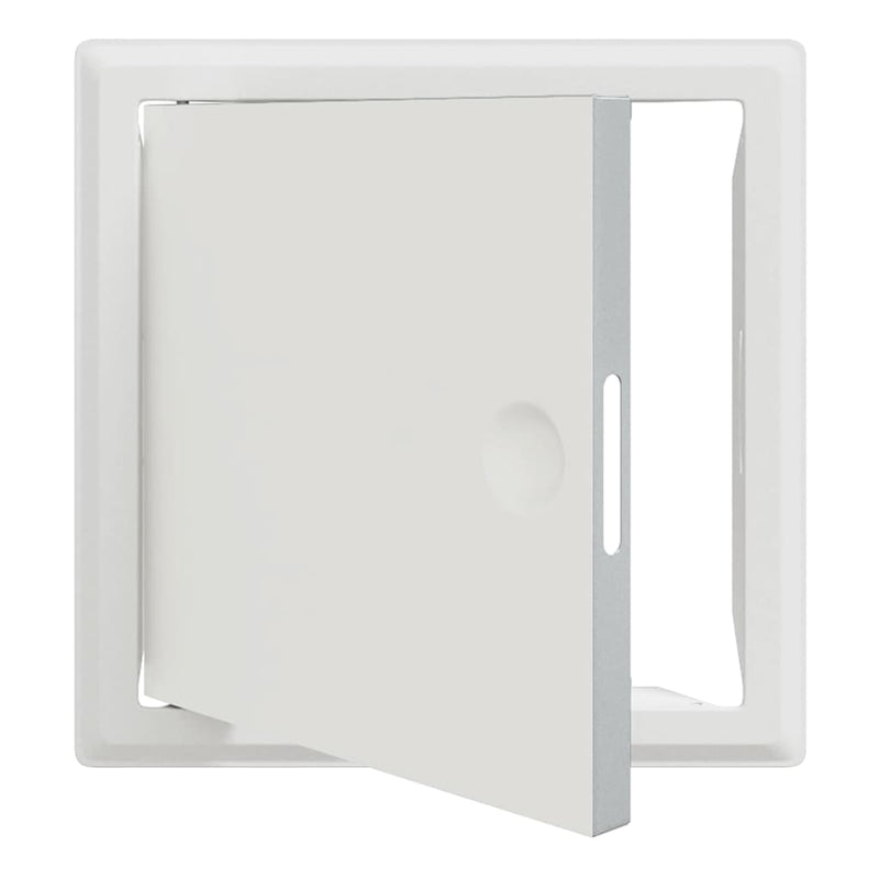 Load image into Gallery viewer, Vidaxl toegangs paneel wit 63 x 33 x 3 cm staal
