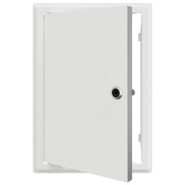 Vidaxl toegangs paneel wit 33 x 23 x 3 cm staal