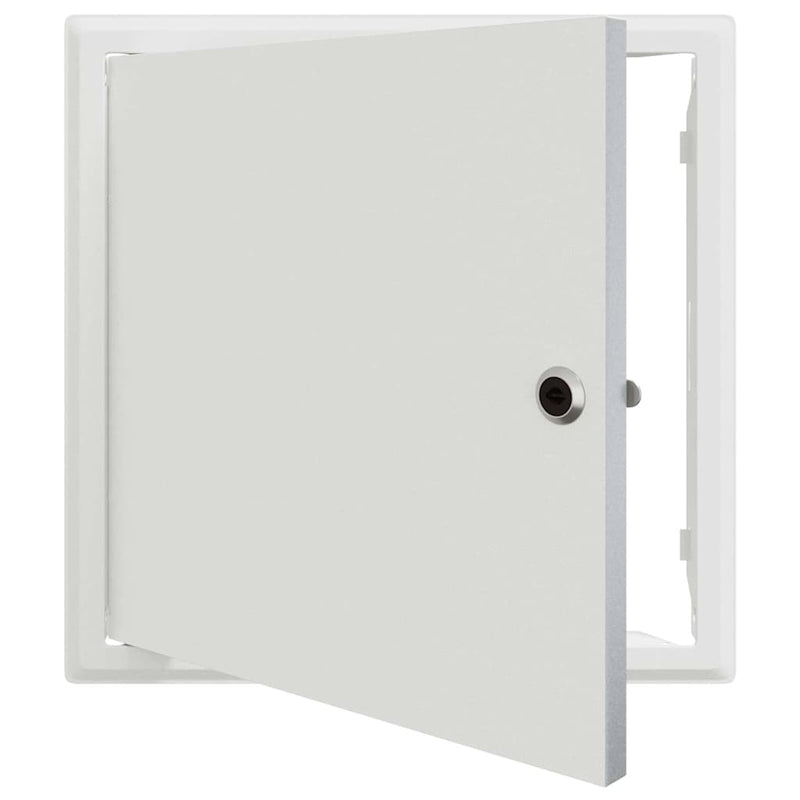 Load image into Gallery viewer, Vidaxl toegangs paneel wit 33 x 33 x 3 cm staal
