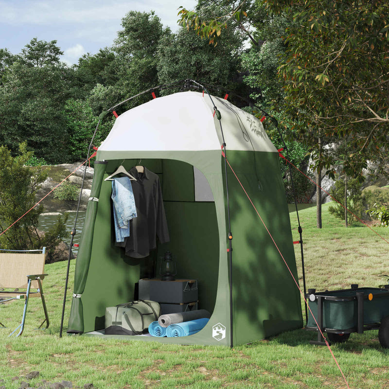 Load image into Gallery viewer, Vidaxl instant tent 2-person quick-release groen 160 x 160 x 227 cm
