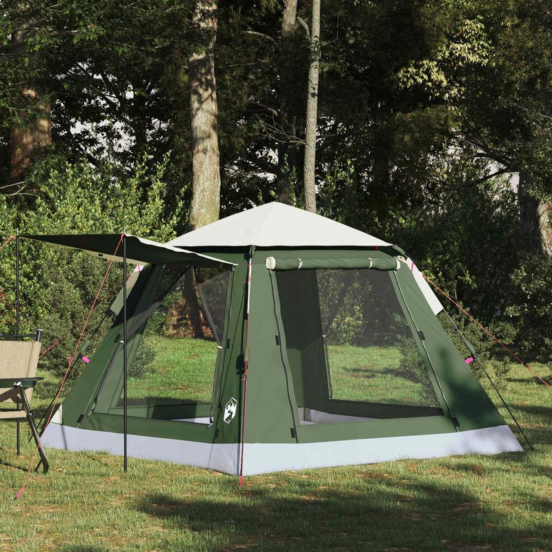Load image into Gallery viewer, Vidaxl instant tent met regenfly voor 3 personen met snelle bevrijding
