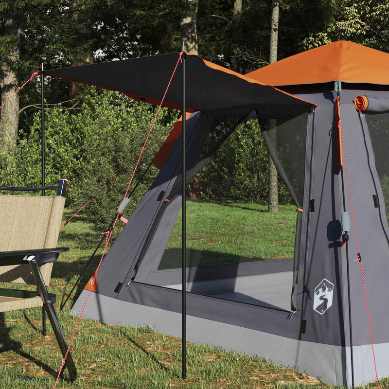 Load image into Gallery viewer, Vidaxl instant tent met regenfly voor 3 personen met snelle bevrijding
