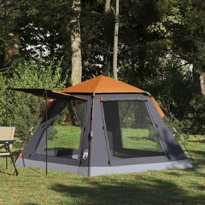 Load image into Gallery viewer, Vidaxl instant tent met regenfly voor 3 personen met snelle bevrijding
