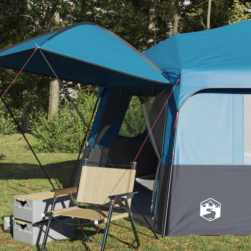 Load image into Gallery viewer, Vidaxl instant tent met regenhuif voor 12 personen met snelontgrendeling

