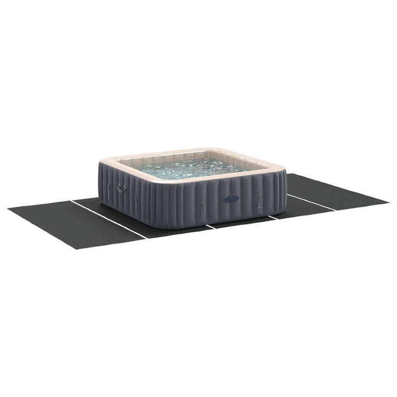 Load image into Gallery viewer, Vidaxl zwembad grondzeil zwart 550 x 280 x 0,1 cm niet-geweven stof
