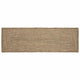 Vidaxl vloerkleden rechthoekig natuurlijk en zwart 80 x 200 cm jute