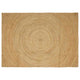 Vidaxl vloerkleden rechthoekig bruin 200 x 290 cm jute