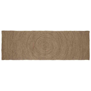 Vidaxl vloerkleden rechthoekig grijs 60 x 200 cm jute