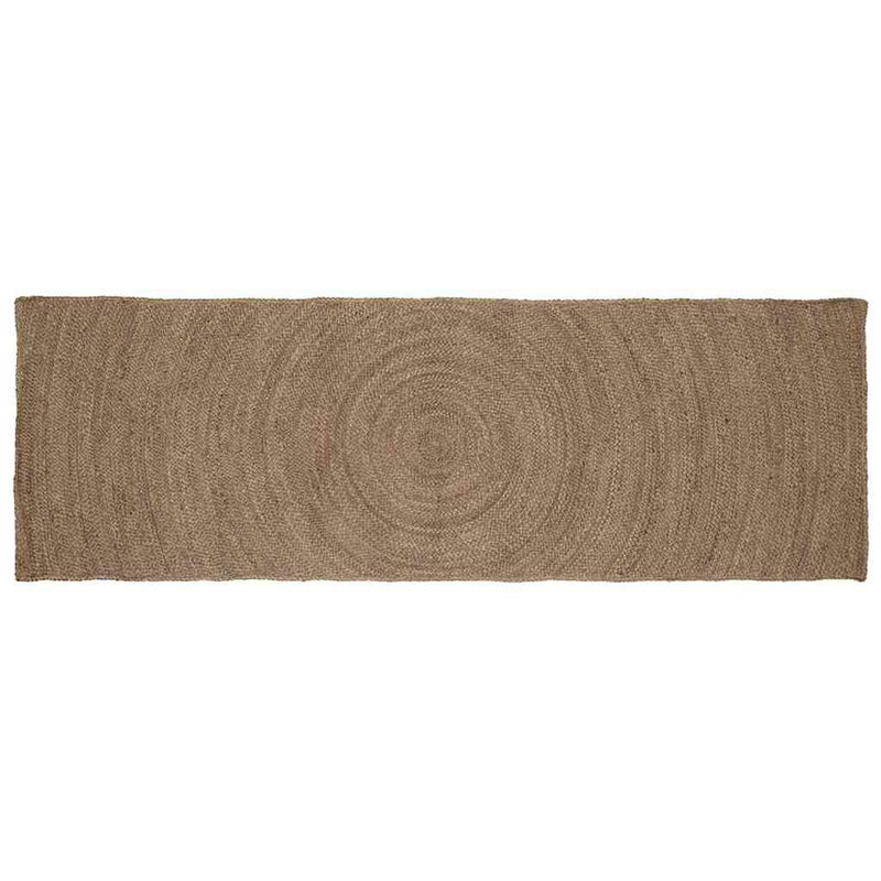 Load image into Gallery viewer, Vidaxl vloerkleden rechthoekig grijs 60 x 250 cm jute
