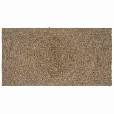 Vidaxl vloerkleden rechthoekig grijs 100 x 200 cm jute