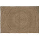Vidaxl vloerkleden rechthoekig grijs 120 x 170 cm jute