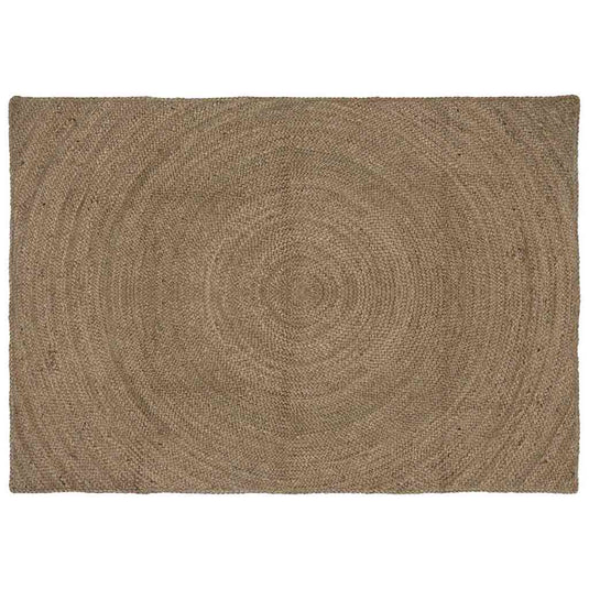 Vidaxl vloerkleden rechthoekig grijs 140 x 200 cm jute