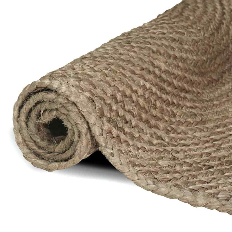 Load image into Gallery viewer, Vidaxl vloerkleden rechthoekig grijs 200 x 290 cm jute
