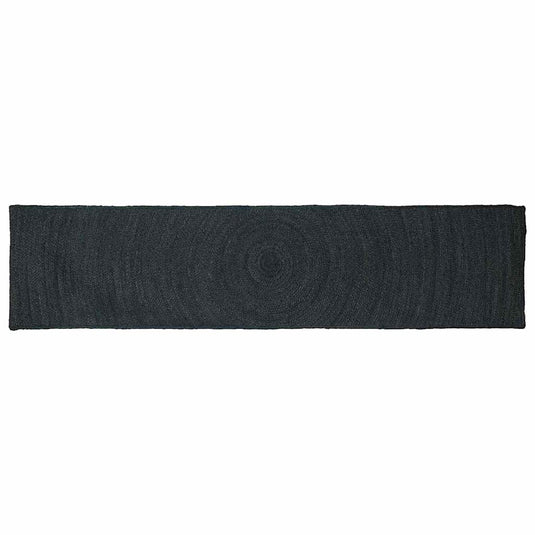 Vidaxl vloerkleden rechthoekig donkergrijs 60 x 250 cm jute