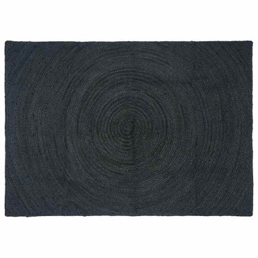 Vidaxl vloerkleden rechthoekig donkergrijs 120 x 170 cm jute