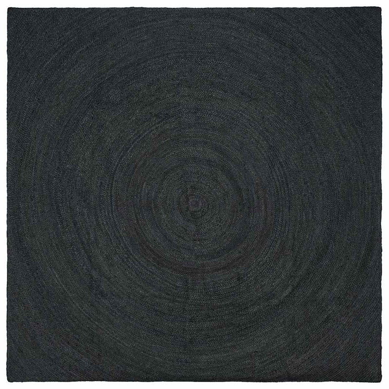 Load image into Gallery viewer, Vidaxl vloerkleden vierkant donkergrijs 200 x 200 cm jute
