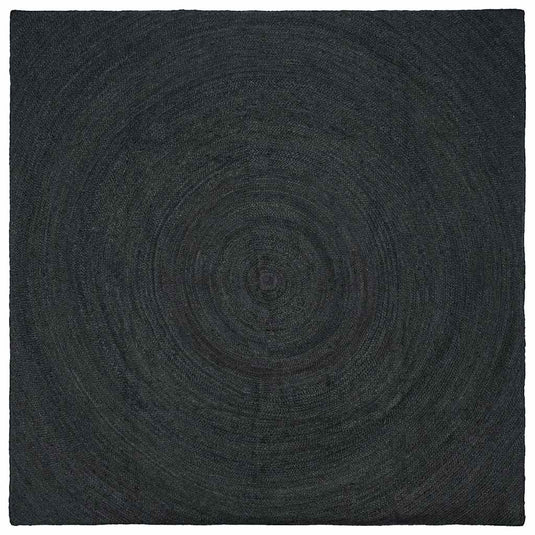 Vidaxl vloerkleden vierkant donkergrijs 300 x 300 cm jute