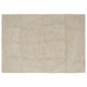 Vidaxl vloerkleden rechthoekig natuurlijk en wit 140 x 200 cm jute