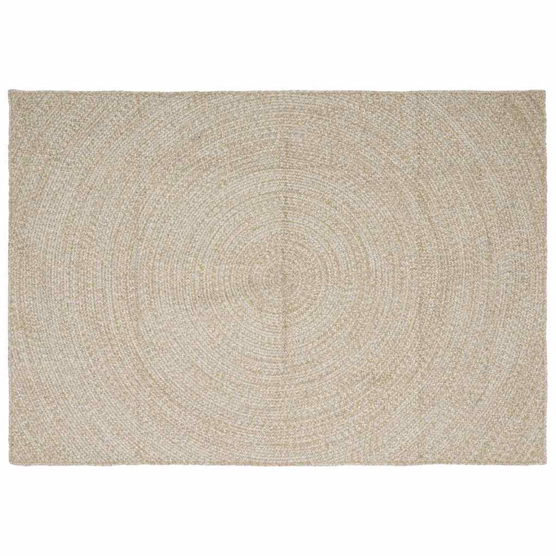 Load image into Gallery viewer, Vidaxl vloerkleden rechthoekig natuurlijk en wit 160 x 230 cm jute
