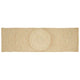 Vidaxl vloerkleed natuurlijk en wit 80 x 250 cm jute