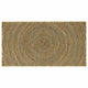 Vidaxl vloerkleed natuurlijk en zwart 80 x 150 cm jute