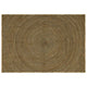 Vidaxl vloerkleed natuurlijk en zwart 240 x 340 cm jute