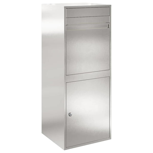 Vidaxl pakket inwerp box zilver 47,5 x 38 x 59 cm roestvrij staal