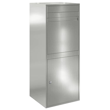 Vidaxl pakket inwerp box zwart 41 x 38 x 103 cm gegalvaniseerd staal