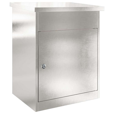 Vidaxl pakket inwerp box zilver 47,5 x 38 x 59 cm roestvrij staal