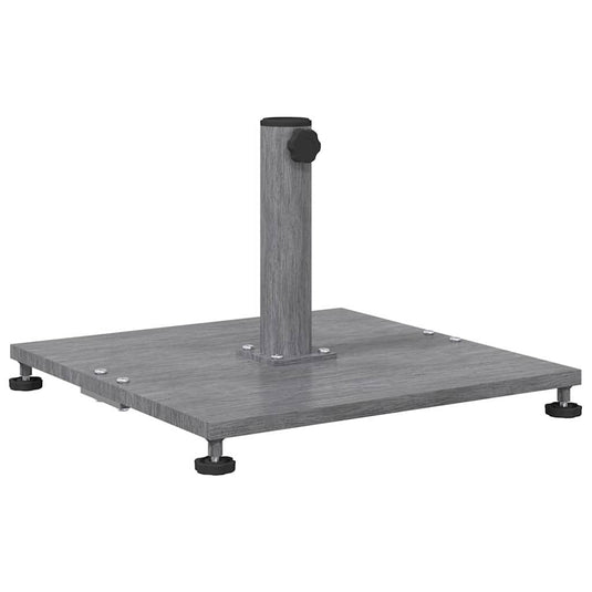 Vidaxl parasolvoet donkergrijze houtlook 45 x 45 x 31 cm