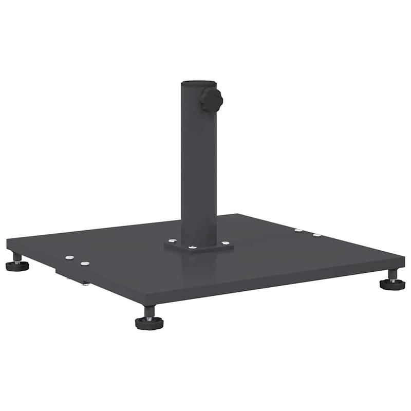 Load image into Gallery viewer, Vidaxl parasolvoet donkergrijs 45 x 45 x 31 cm
