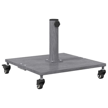 Vidaxl parasolvoet donkergrijze houtlook 45 x 45 x 31,5 cm
