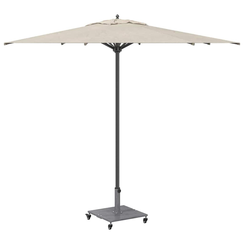 Load image into Gallery viewer, Vidaxl parasolvoet donkergrijze houtlook 45 x 45 x 31,5 cm
