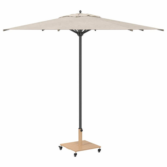 Vidaxl parasolvoet licht hout 45 x 45 x 31,5 cm