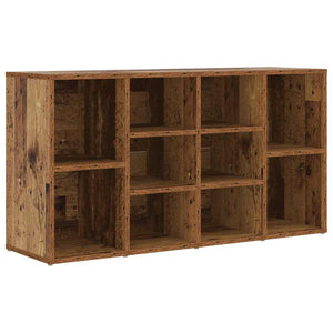 Vidaxl schoenenbank met plank oudhout 103 x 30 x 54,5 cm bewerkt hout