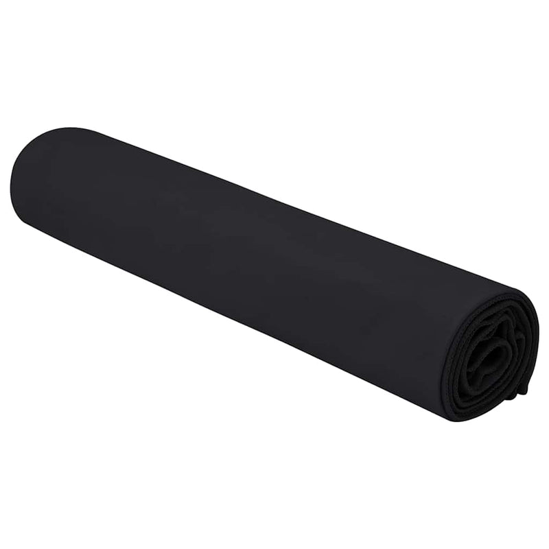 Load image into Gallery viewer, Vidaxl sporthanddoeken 2 pcs zwart 140 x 70 cm polyester en polyamide
