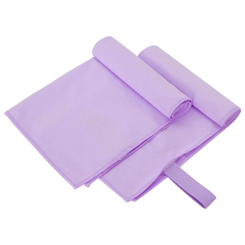 Load image into Gallery viewer, Vidaxl sporthanddoeken 2 pcs paars 50 x 30 cm polyester en polyamide
