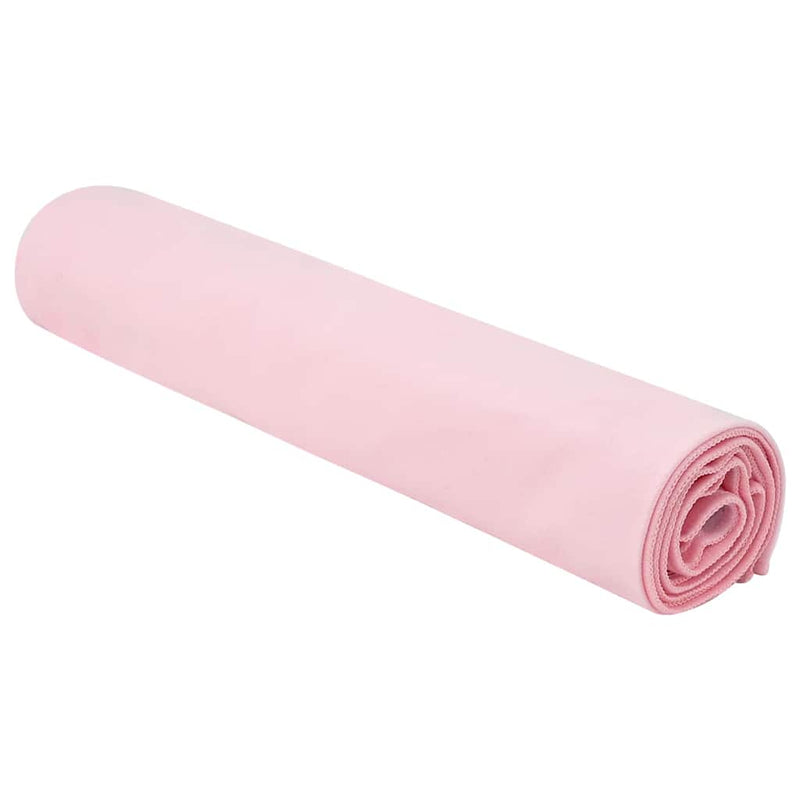 Load image into Gallery viewer, Vidaxl sporthanddoeken 2 pcs roze 140 x 70 cm polyester en polyamide
