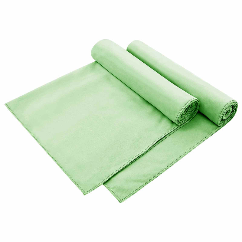 Load image into Gallery viewer, Vidaxl buiten stoel handdoeken 2 pcs groen 130 x 60 cm
