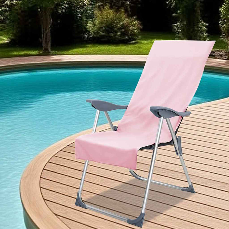 Load image into Gallery viewer, Vidaxl buiten stoel handdoeken 2 pcs roze 130 x 60 cm
