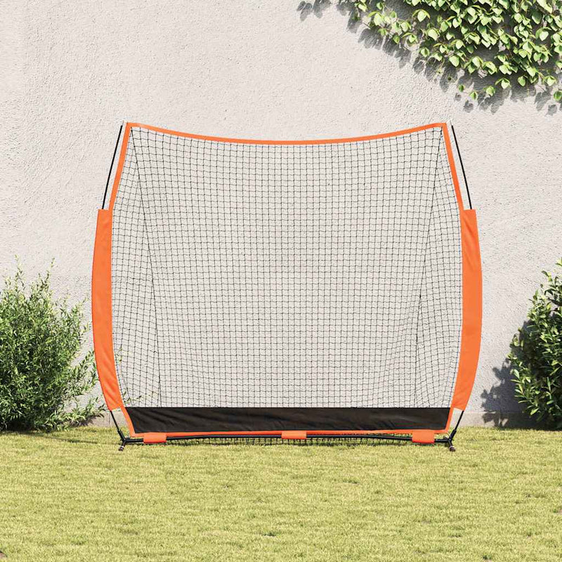Load image into Gallery viewer, Vidaxl golf trainingshulpmiddel zwart 250 x 106,5 x 210 cm polyester
