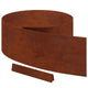 Vidaxl tuinrand roestig 450 x 0.05 x 15 cm cortenstaal