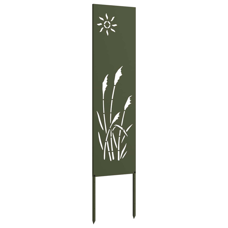 Load image into Gallery viewer, Vidaxl tuin privacy screen olijfgroen 32 x 140 cm koudgewalst staal

