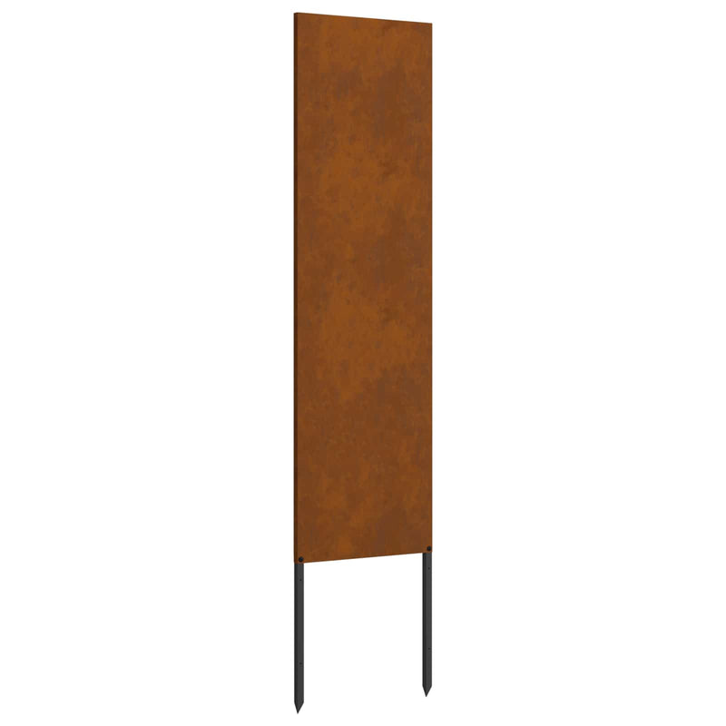Load image into Gallery viewer, Vidaxl tuin privacy screen fretwerk roestig 32 x 140 cm cortenstaal
