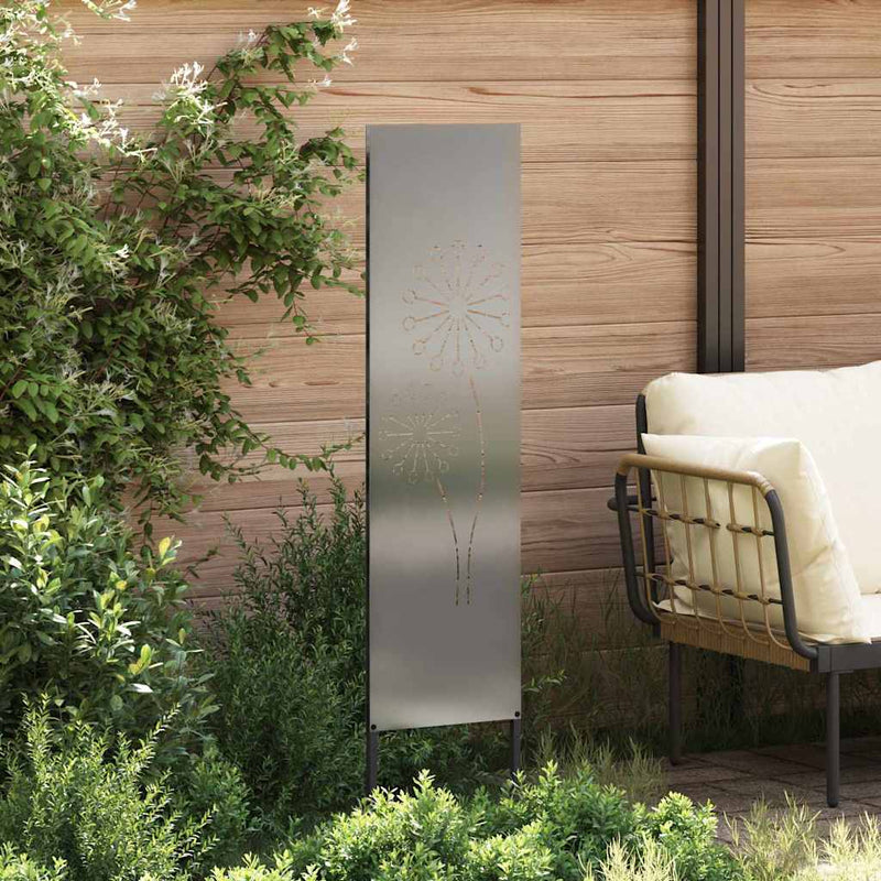 Load image into Gallery viewer, Vidaxl tuin privacy screen zilver 32 x 140 cm gegalvaniseerd staal
